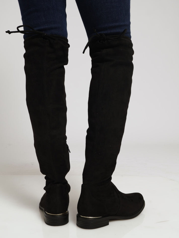 Anidda Over The Knee Boot - Black