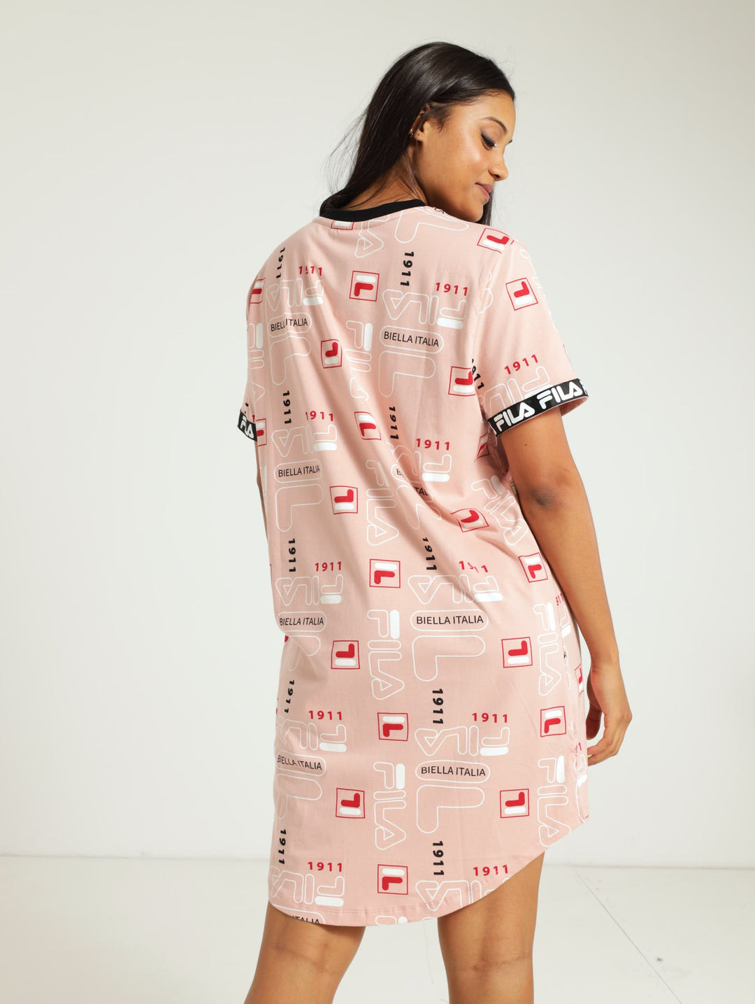 Skyler T-Shirt Dress - Rose