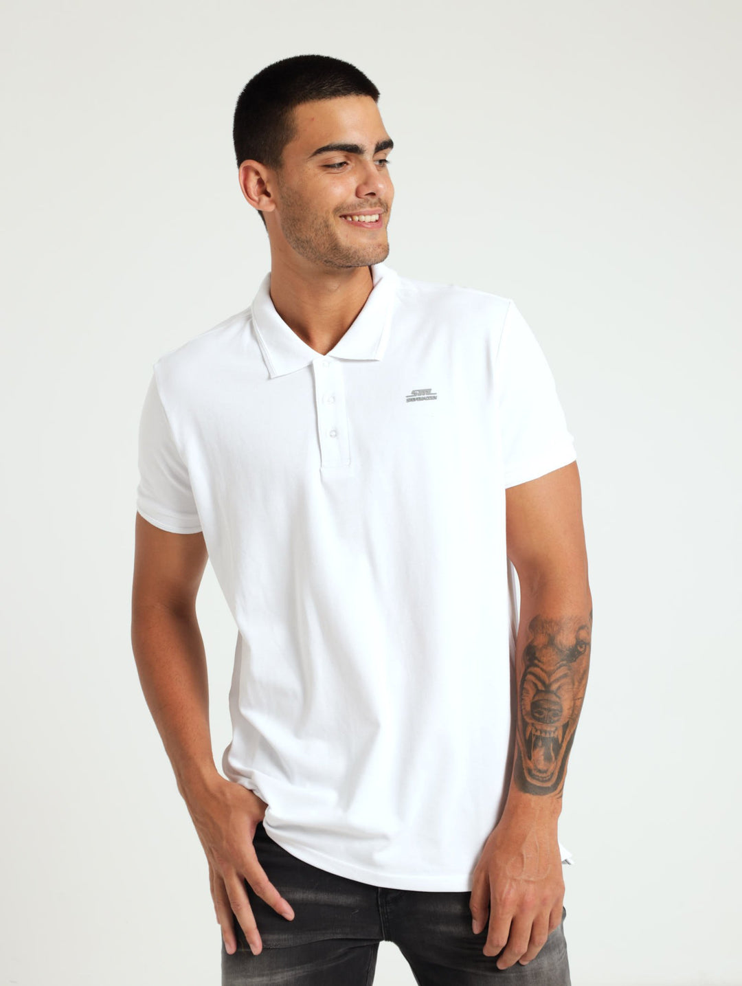 Daniel Polo Tee - White