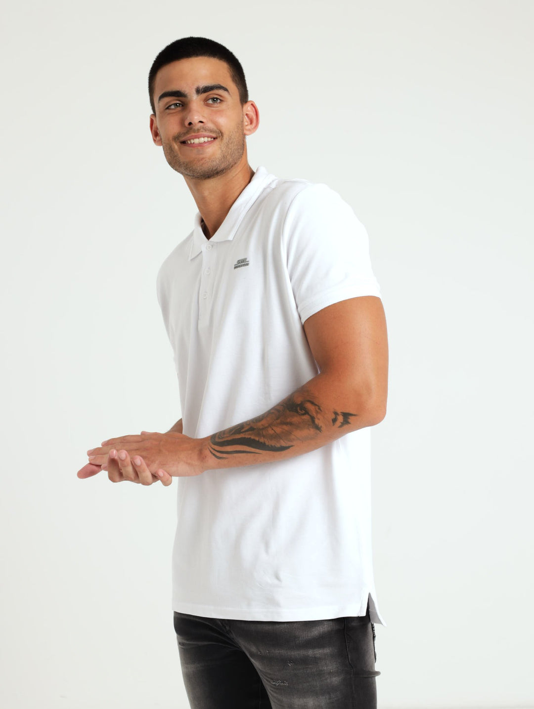 Daniel Polo Tee - White