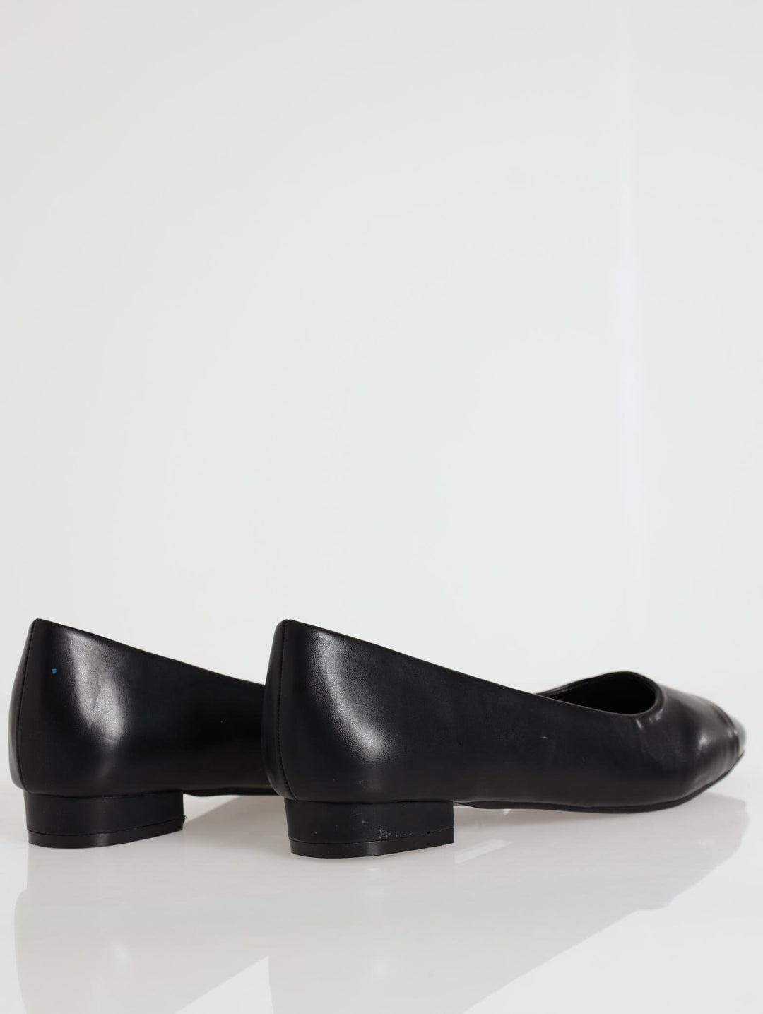 Low Heeled Pump - Black