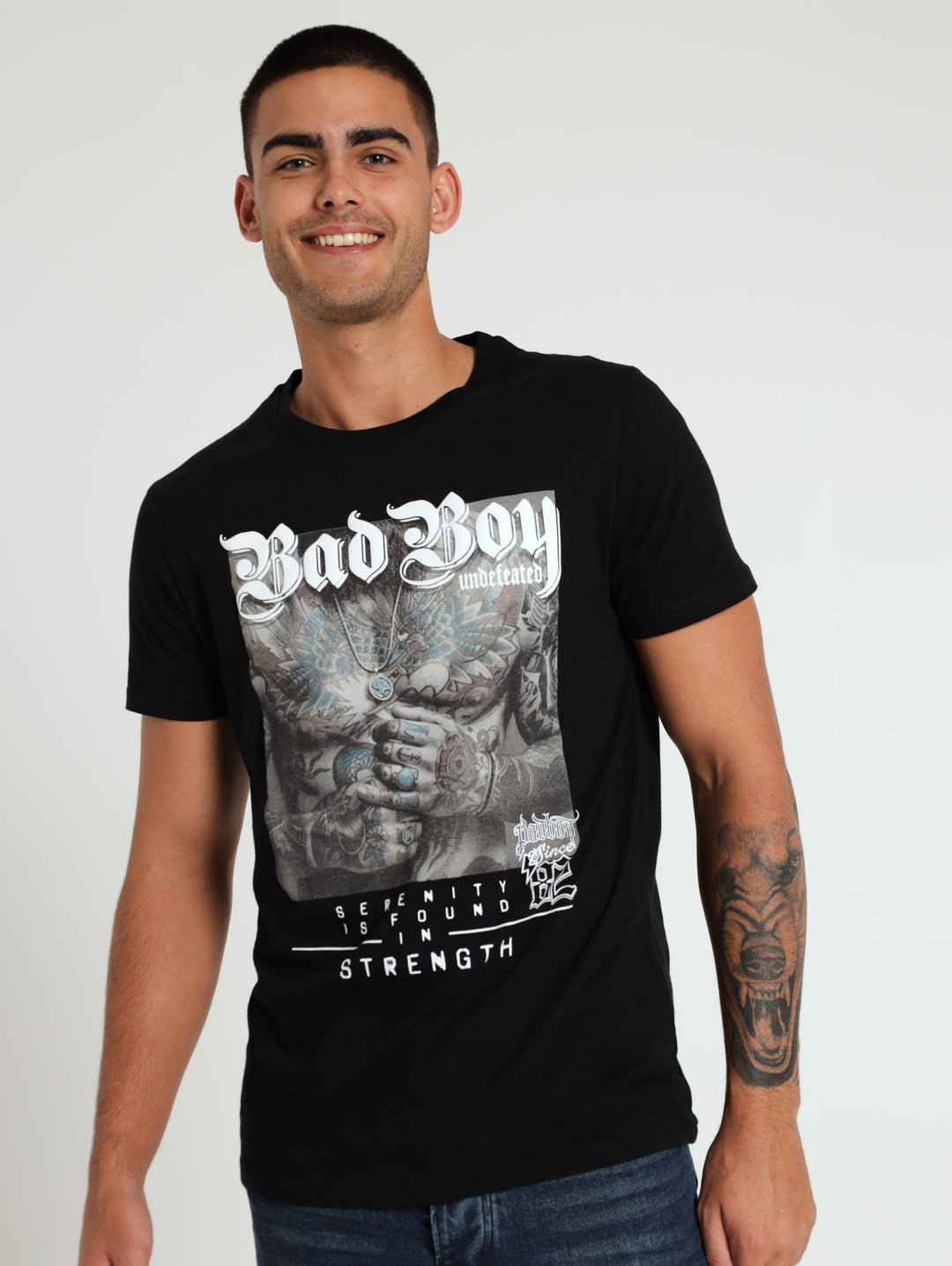 Immortals Crew Tee - Black