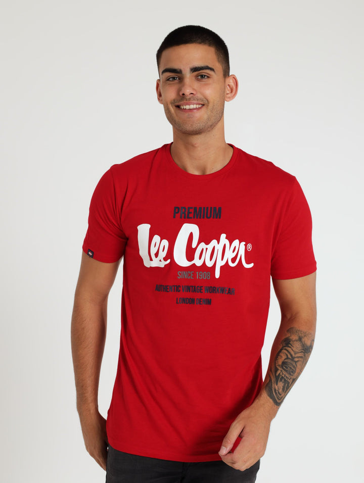 Colson Tee - Red