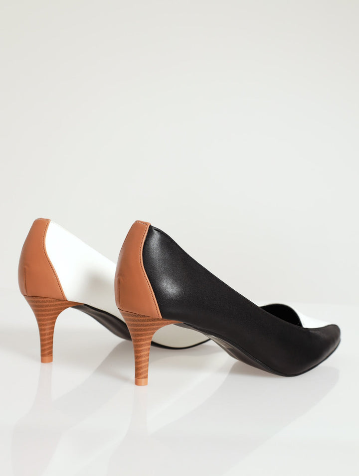 Soft Reese Heel - Black/White