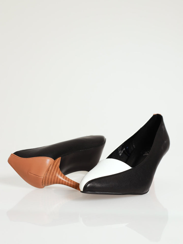 Soft Reese Heel - Black/White
