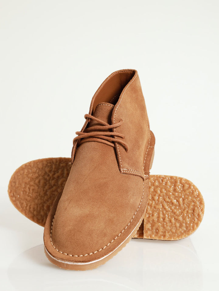 Suede Vellie Boot - Taupe