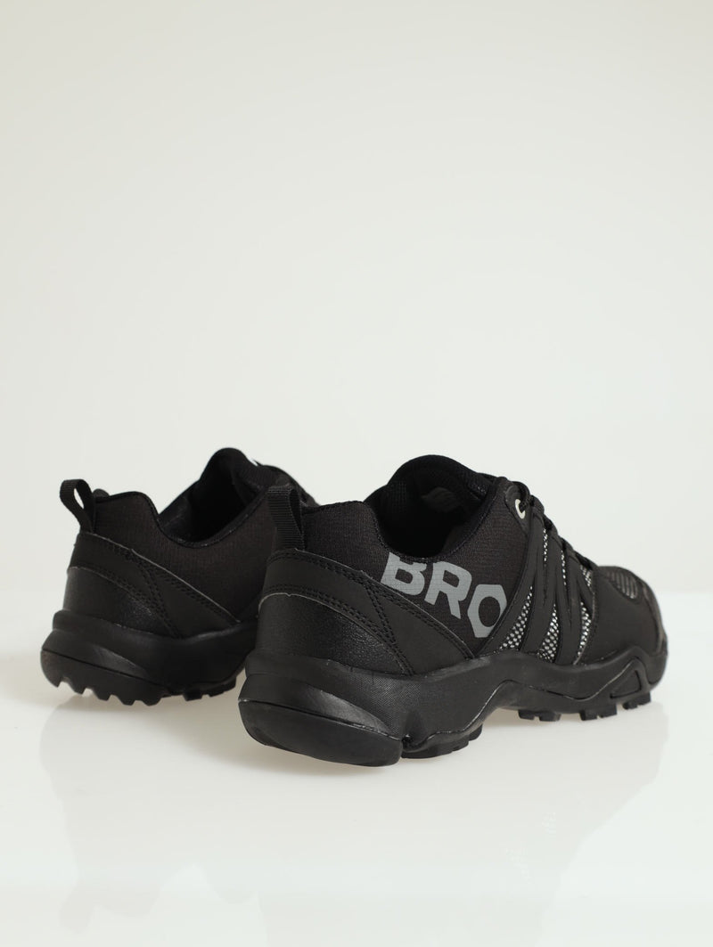 Sherman Hiker Lace Up Sneaker - Black
