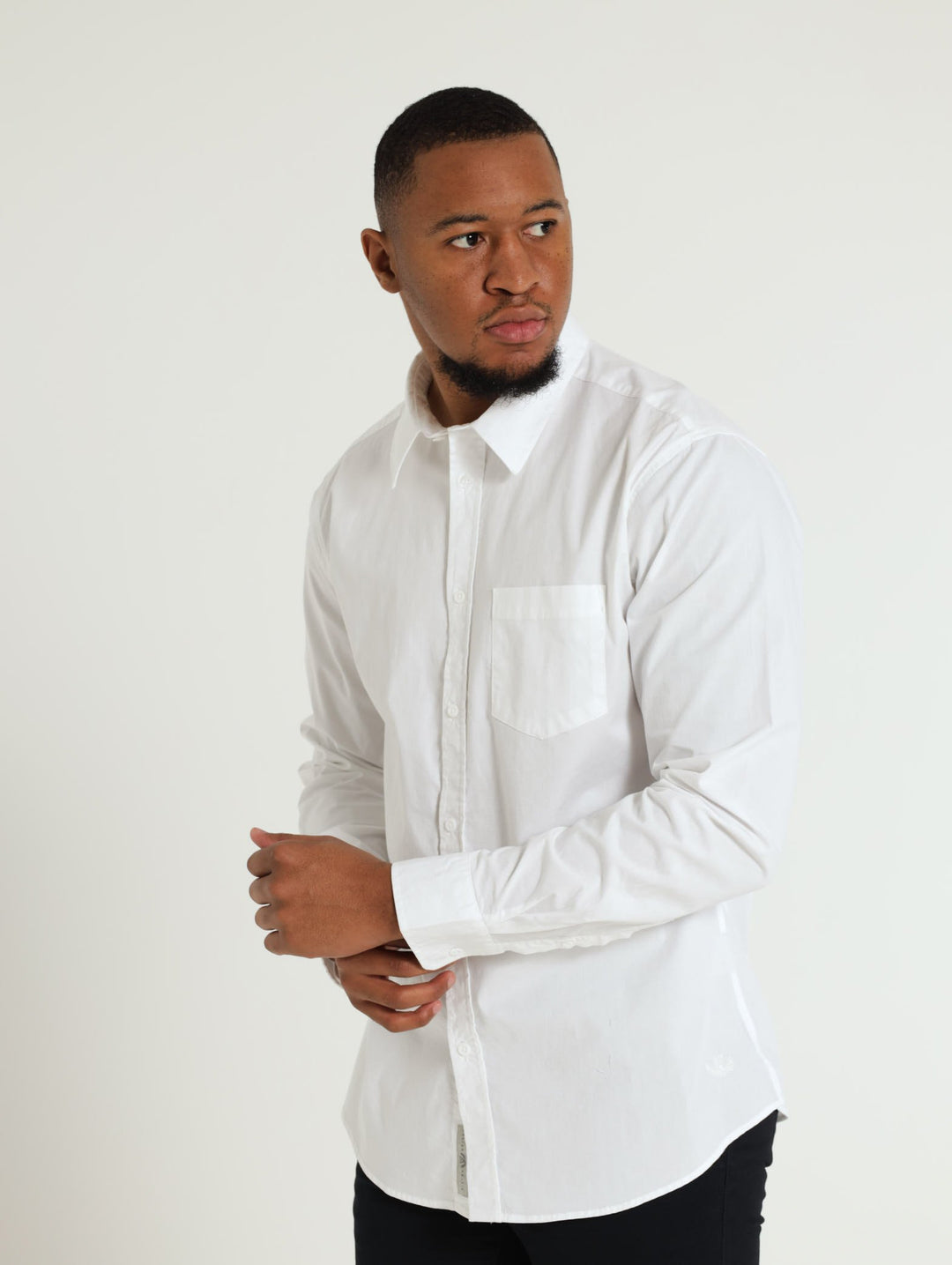 Long Sleeve Shirt - White
