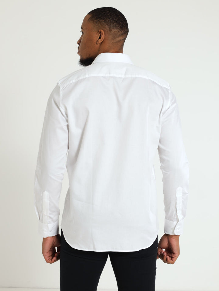 Custom Fit Greig Shirt - Blue