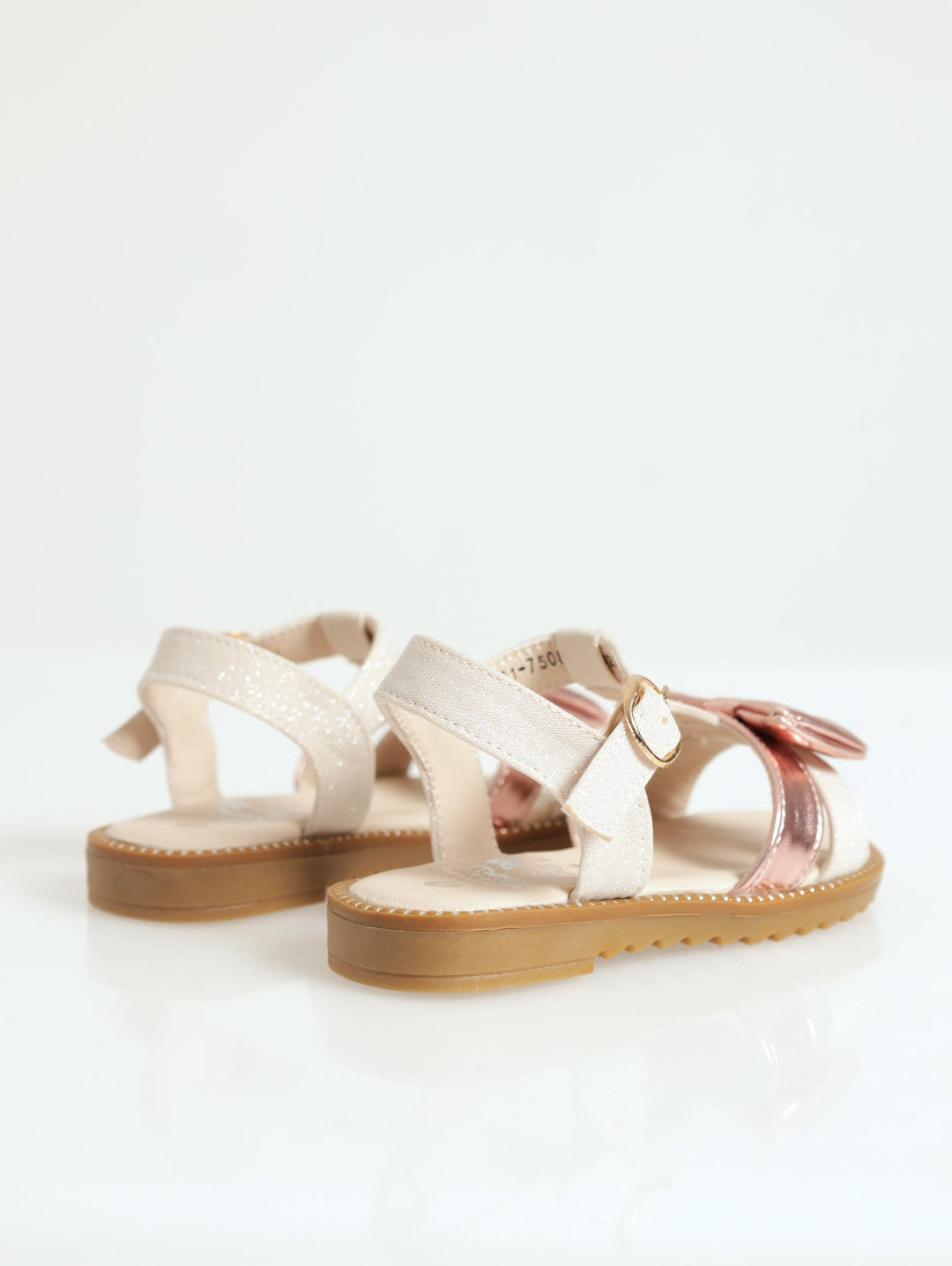 Pre-Girls Bow Sandal - Gold