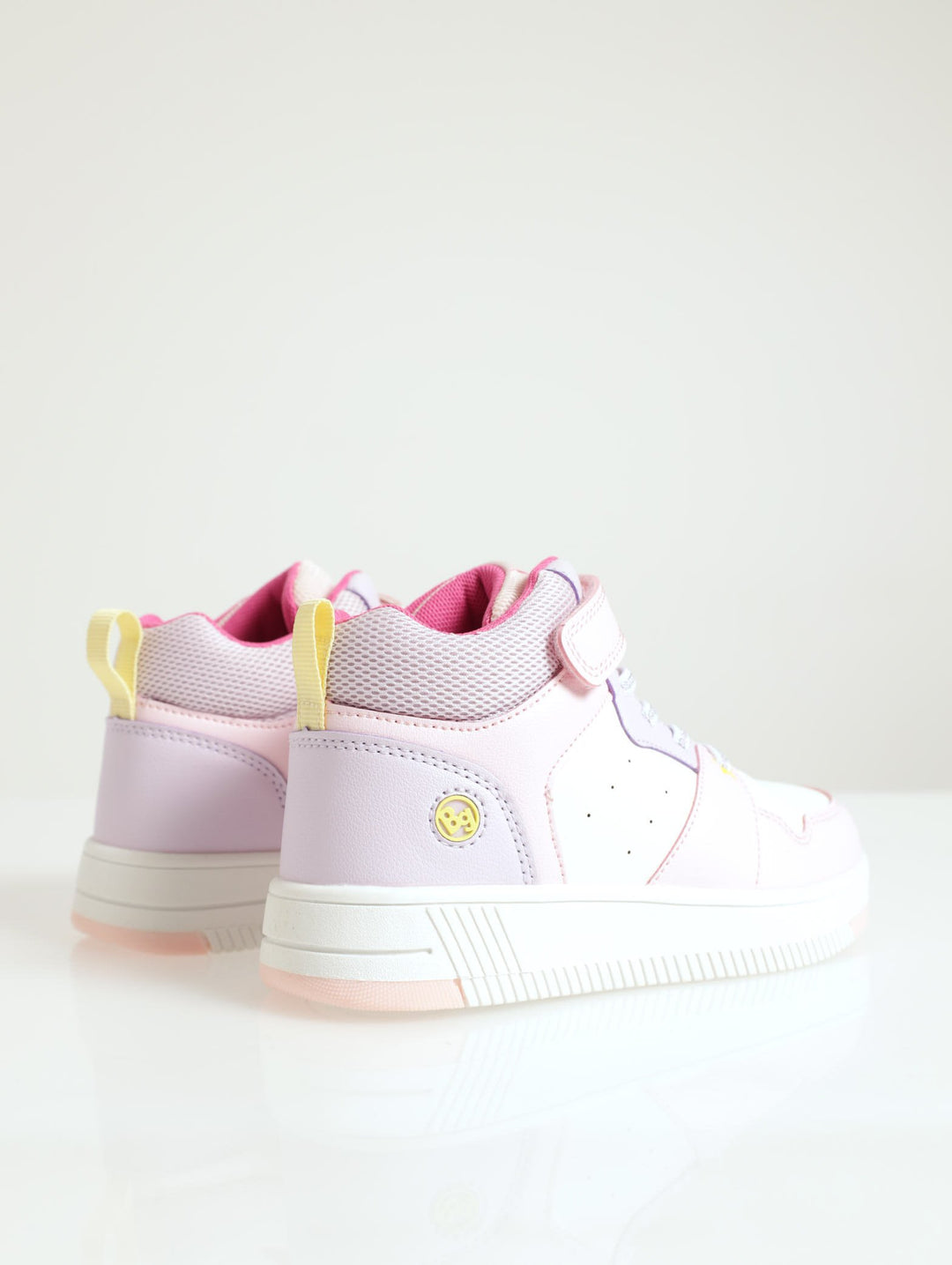 Girls Colourblock Hi-Top - Pink
