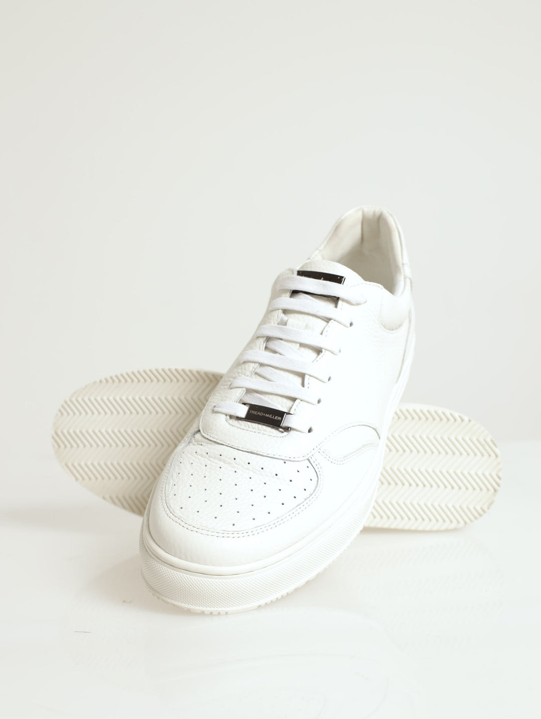 Leather Court Sneaker White