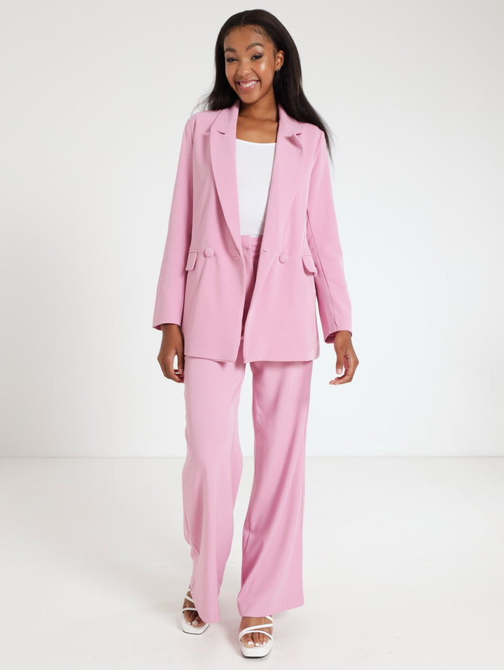 Suit Blazer - Pink