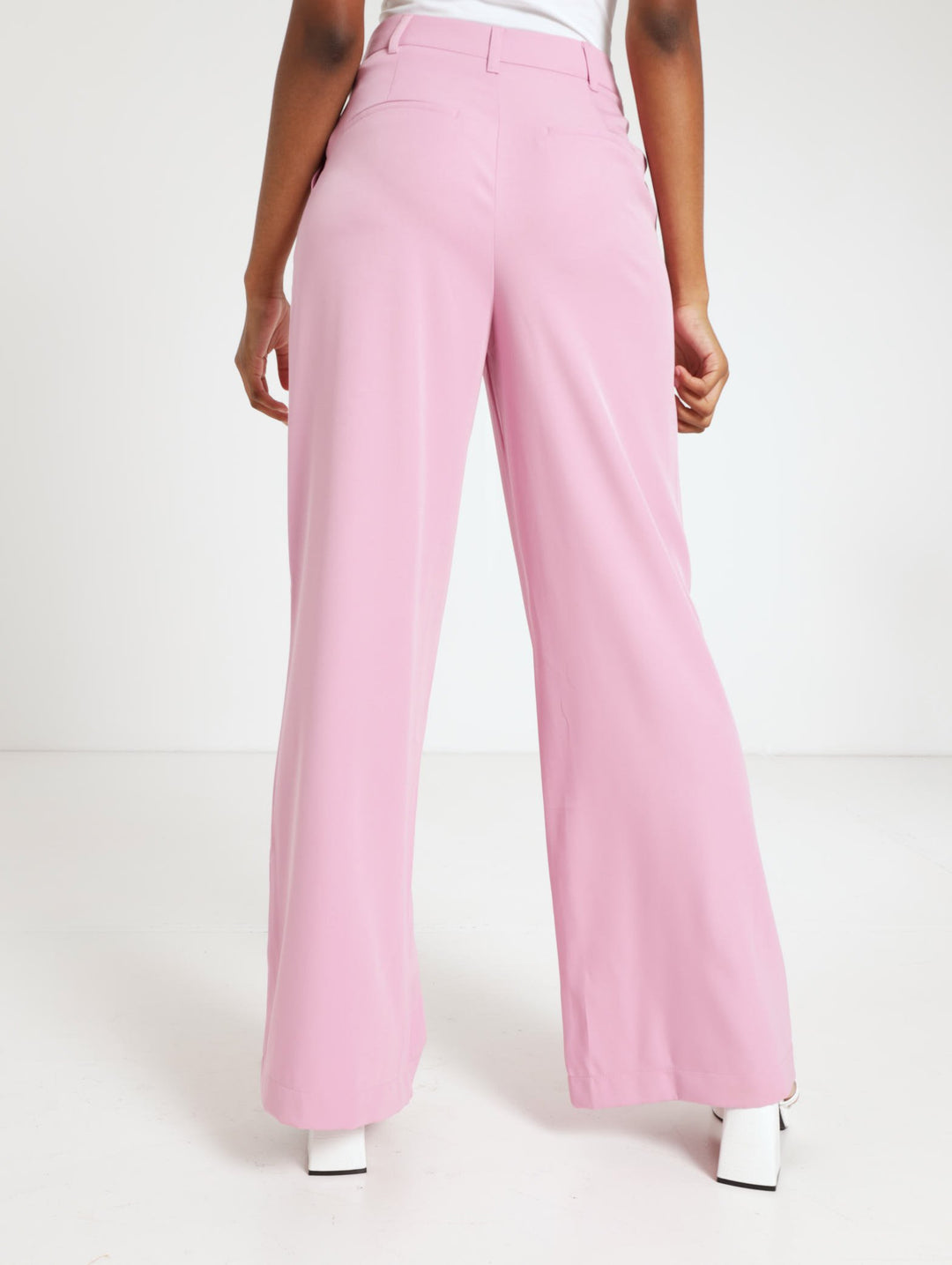 Suit Wide Leg Pant - Pink