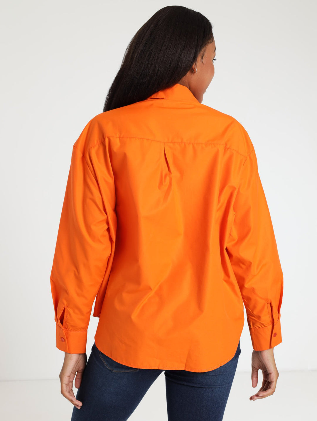 Oversized Shirt - Orange