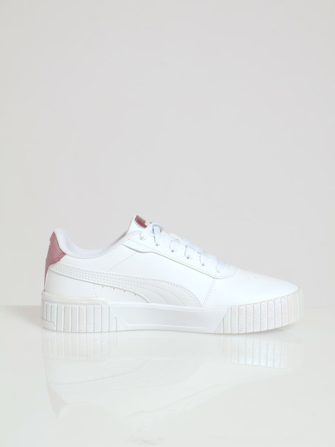 Carina 2.0 Girlpower Platform Sneaker - White/Pink