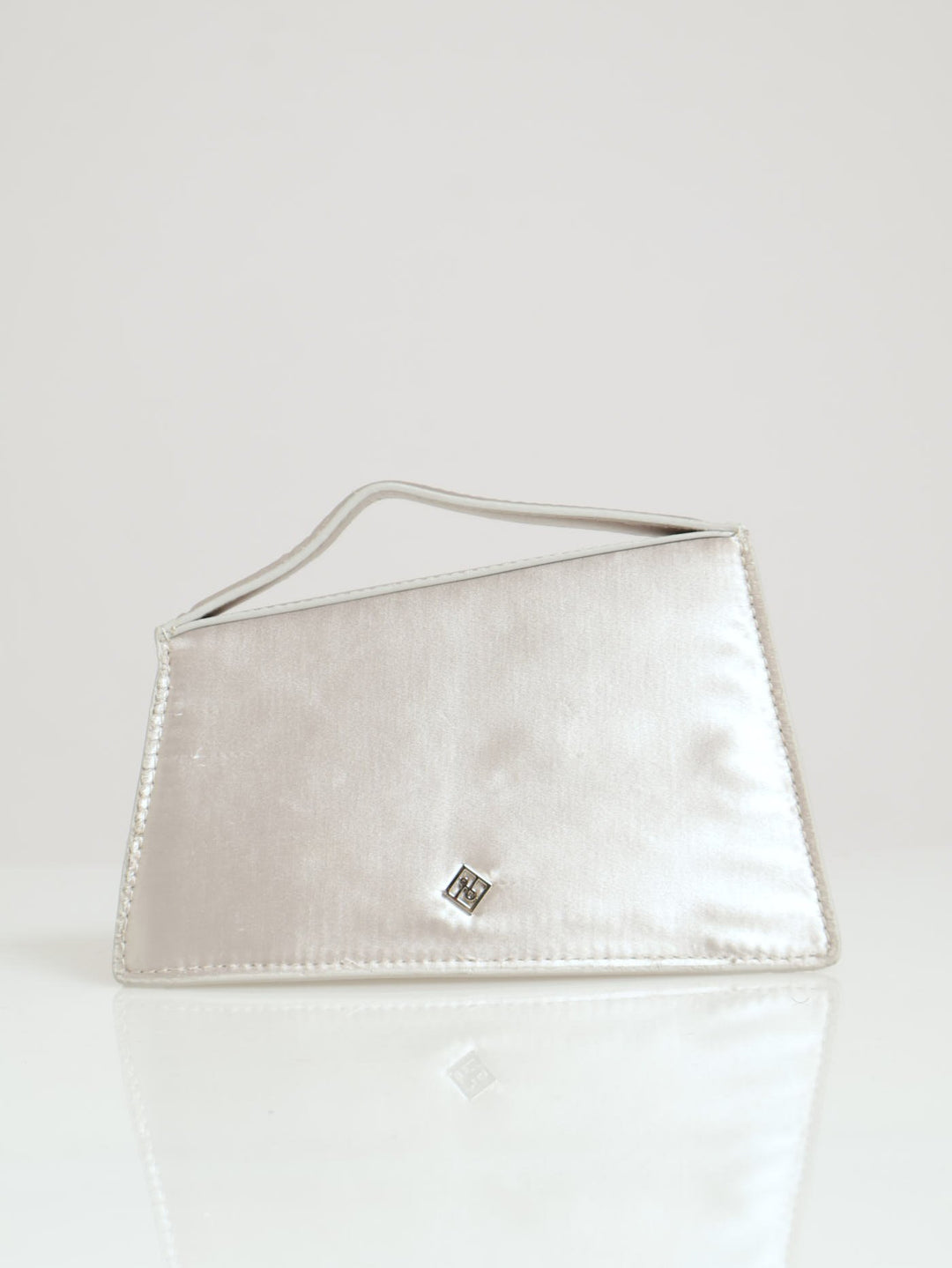 Rommy Top Handle Bag - Silver