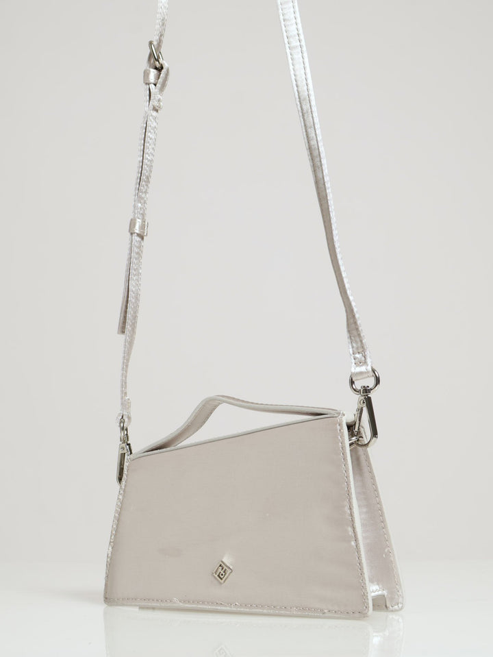 Rommy Top Handle Bag - Silver