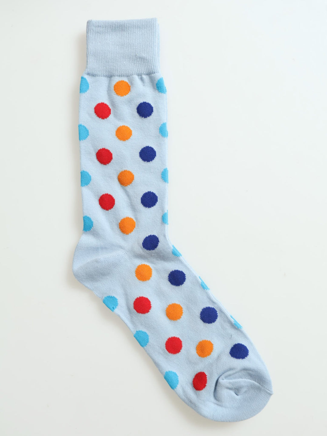 SingleBright Dots Anklet Socks - Blue