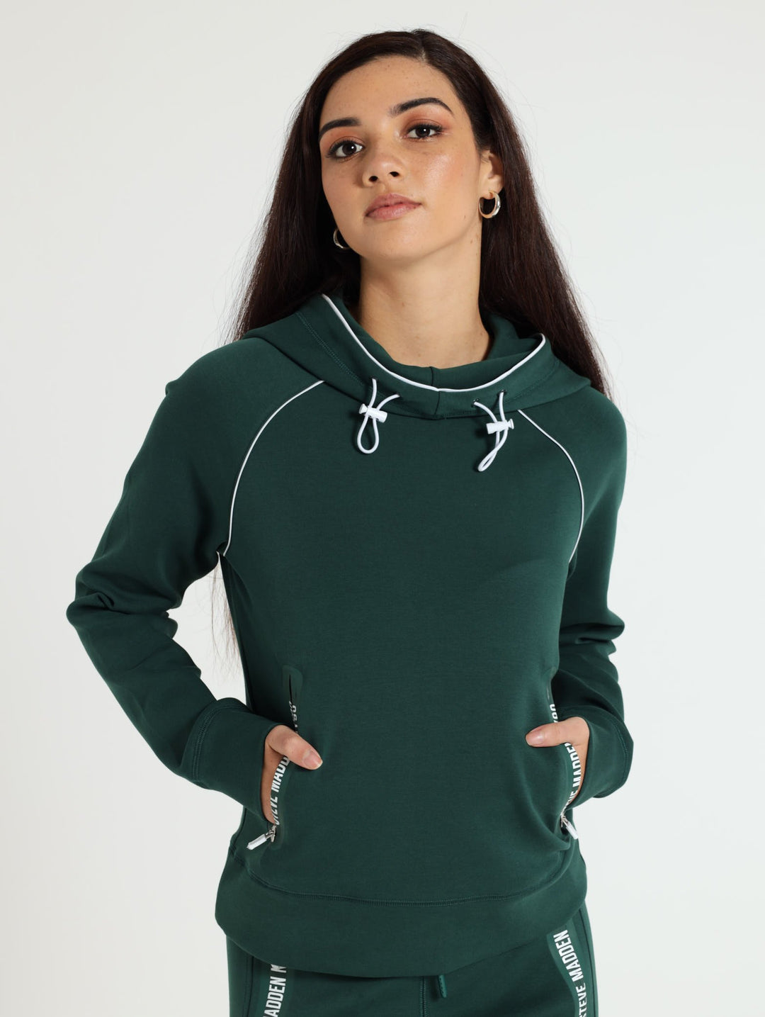 Sasha Scuba Sweat Top - Green