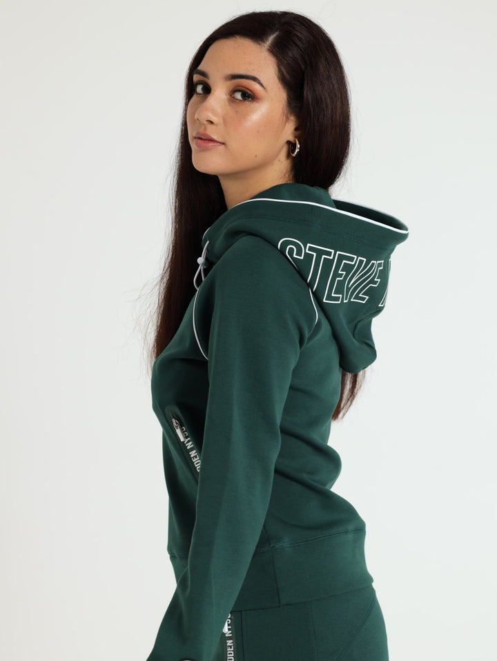 Sasha Scuba Sweat Top - Green