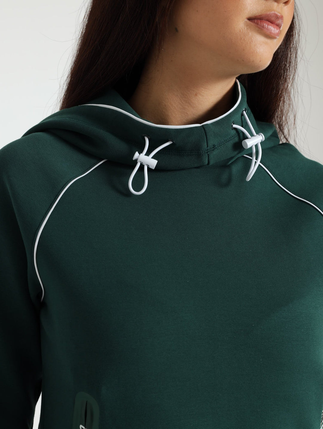 Sasha Scuba Sweat Top - Green