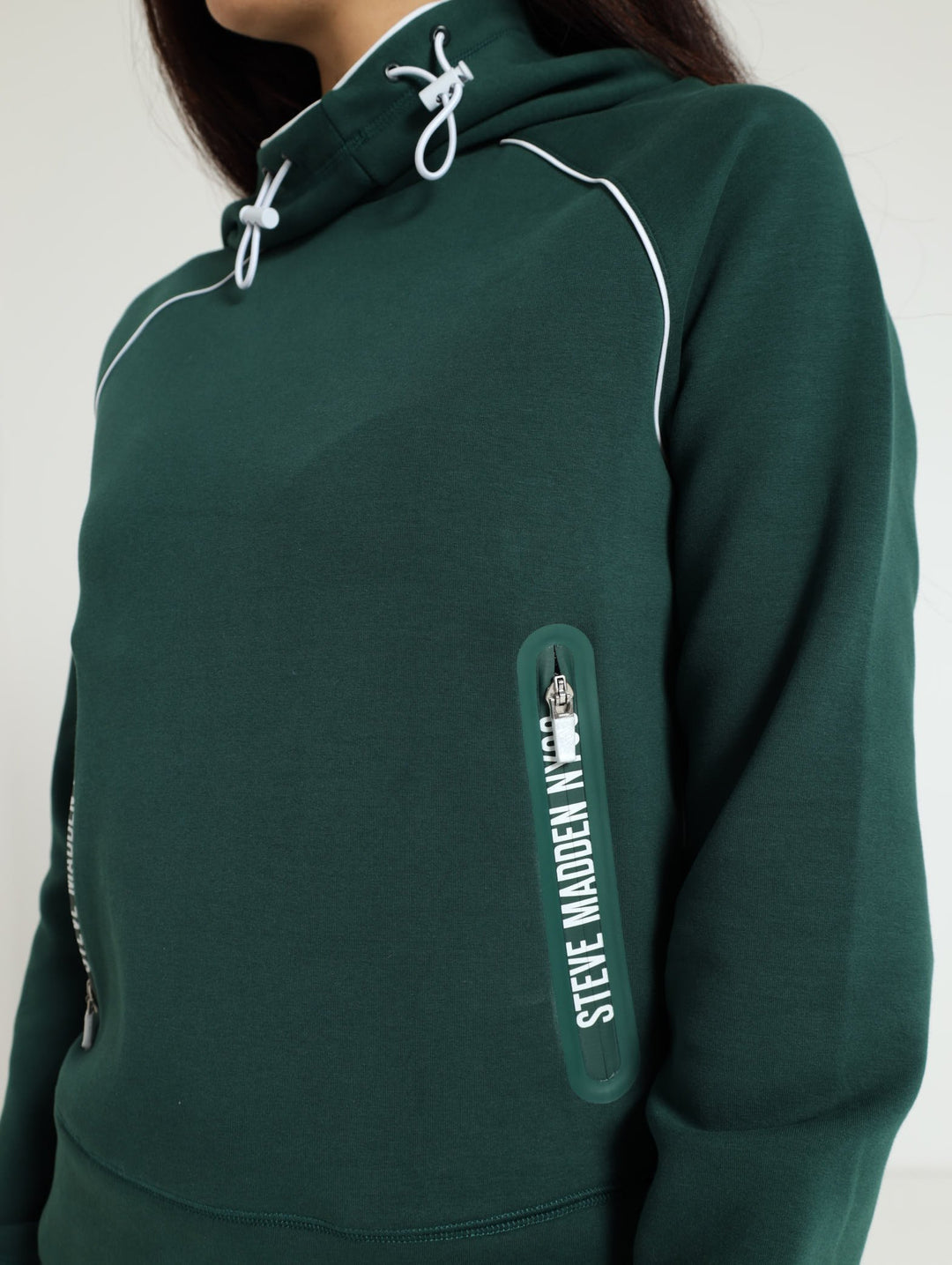 Sasha Scuba Sweat Top - Green