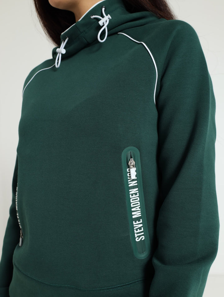 Sasha Scuba Sweat Top - Green