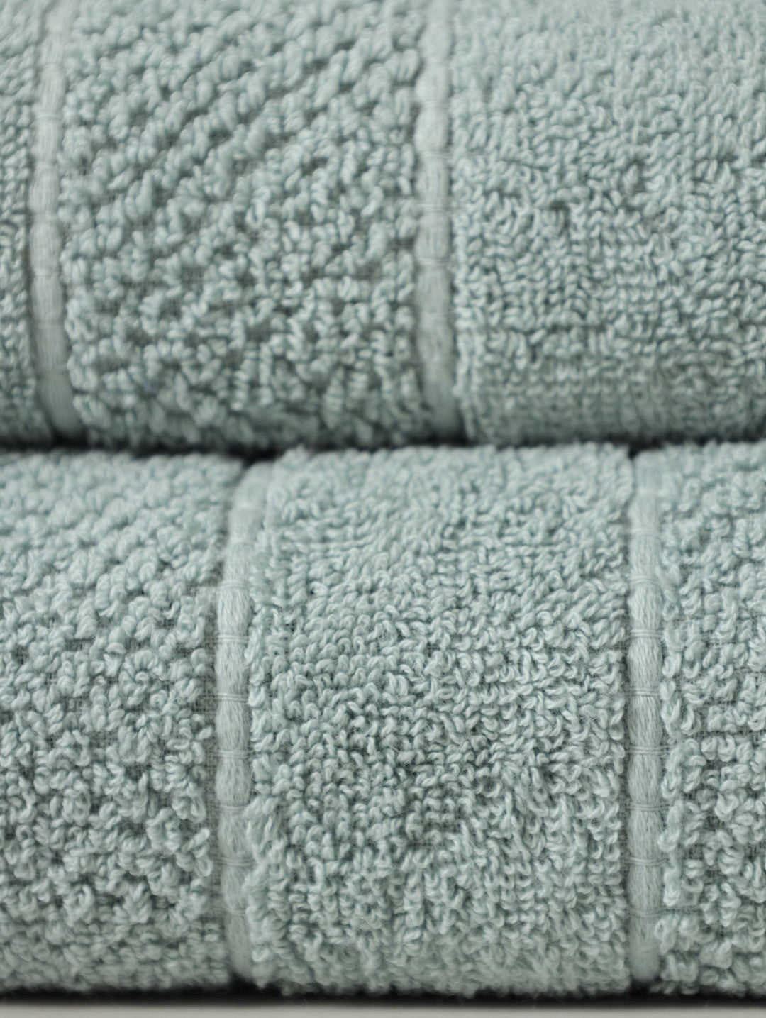 Premium Textured Towels - Duck Egg