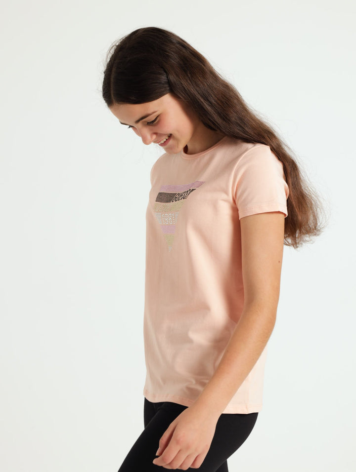 Girls Tee - Peach