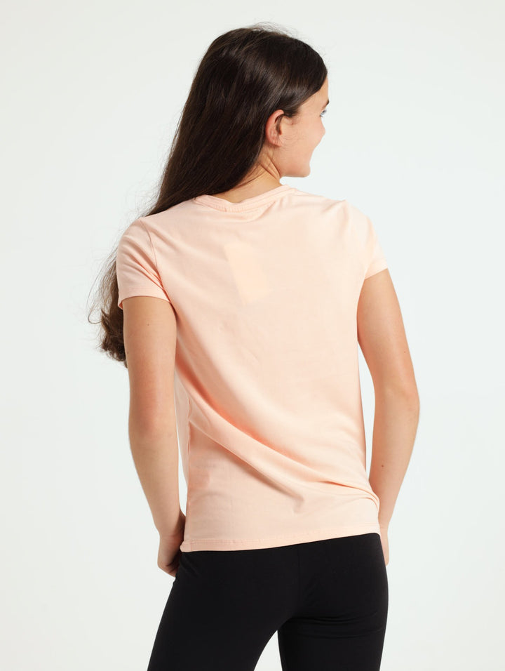 Girls Tee - Peach