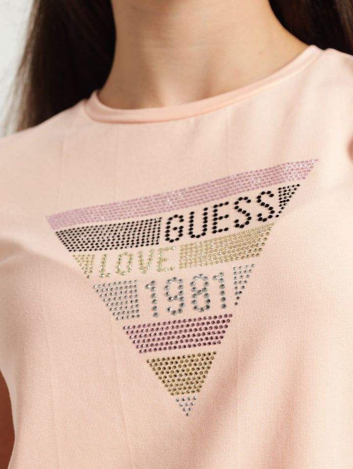 Girls Tee - Peach