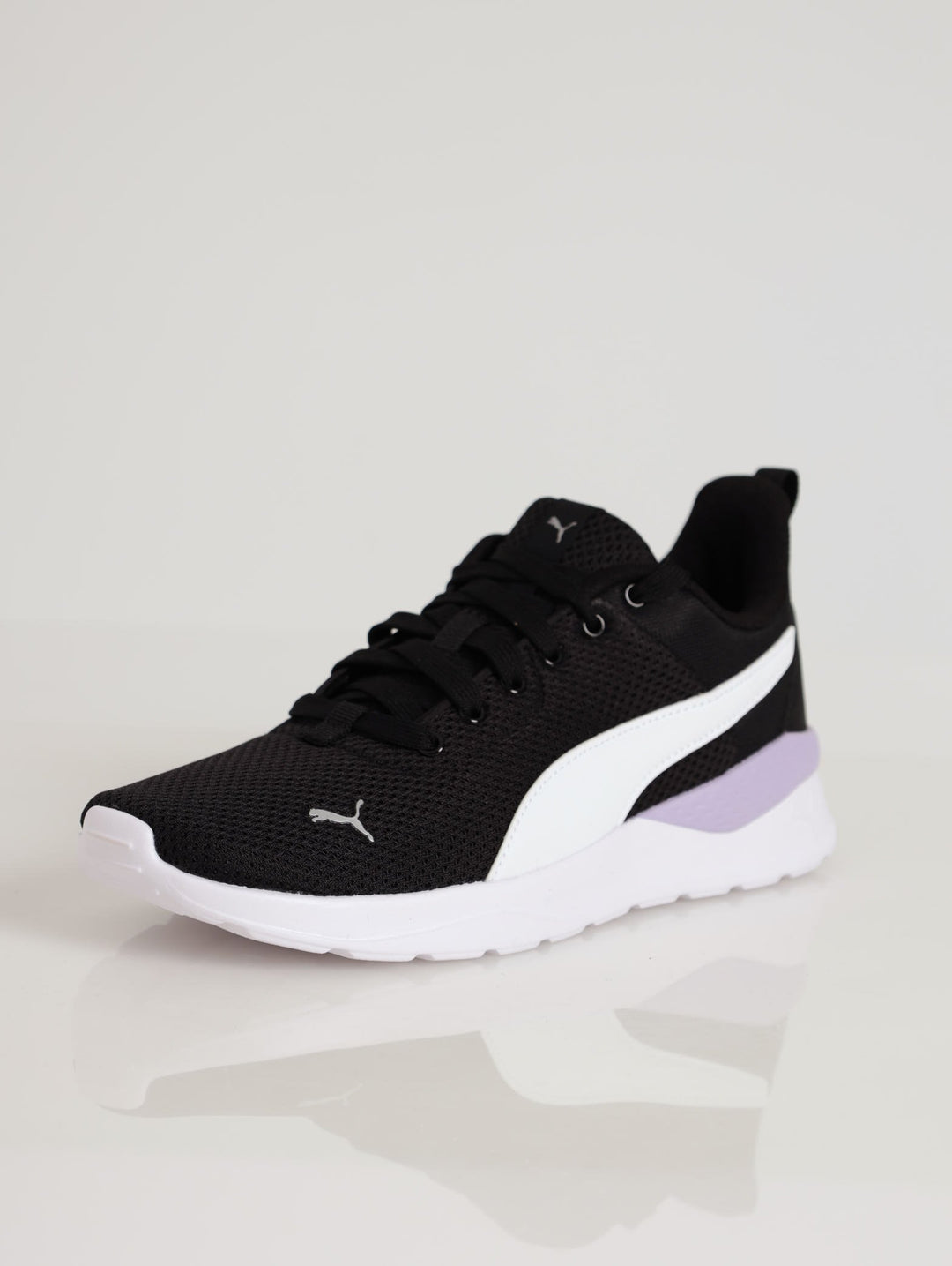 Ladies Puma Anzarun Lite Sneaker - Black/White