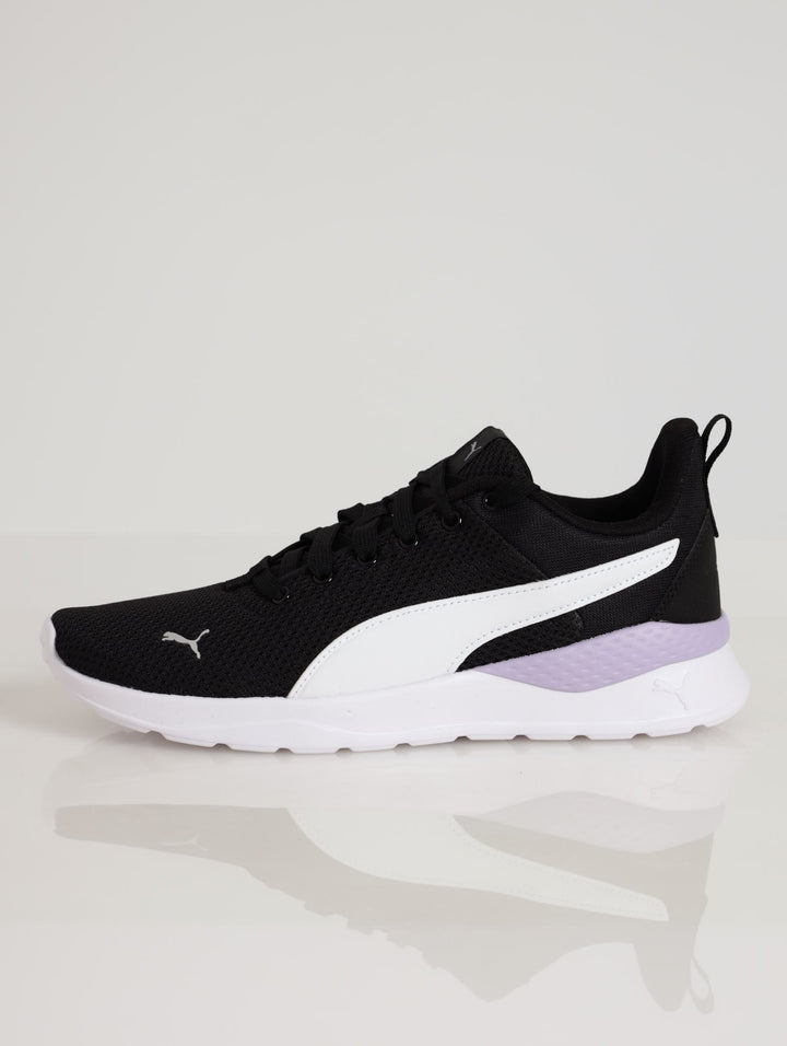 Ladies Puma Anzarun Lite Sneaker - Black/White