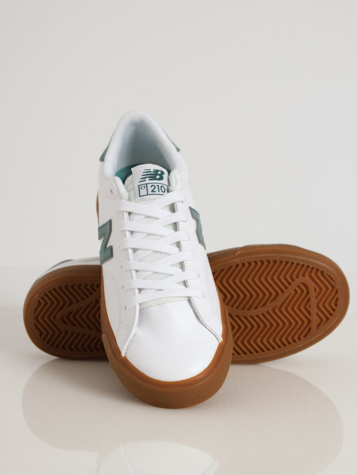 Men's Gum Sole Sneaker - White/Green