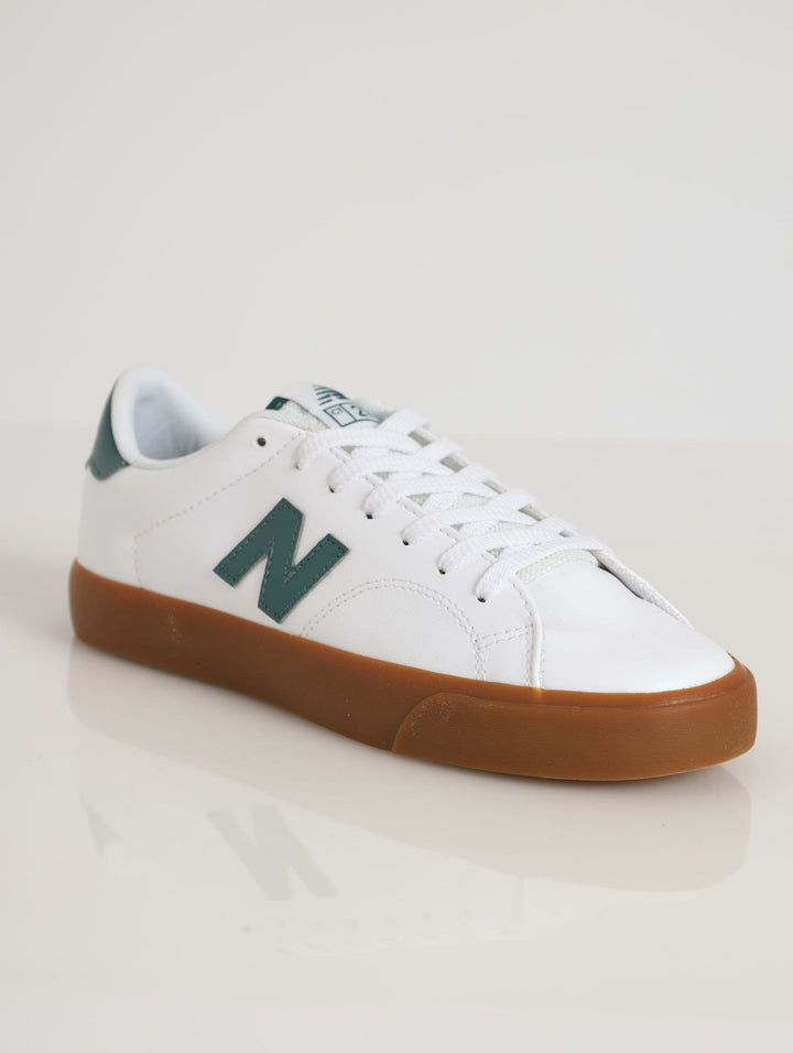 Men's Gum Sole Sneaker - White/Green