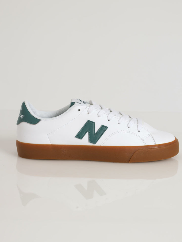 Men's Gum Sole Sneaker - White/Green