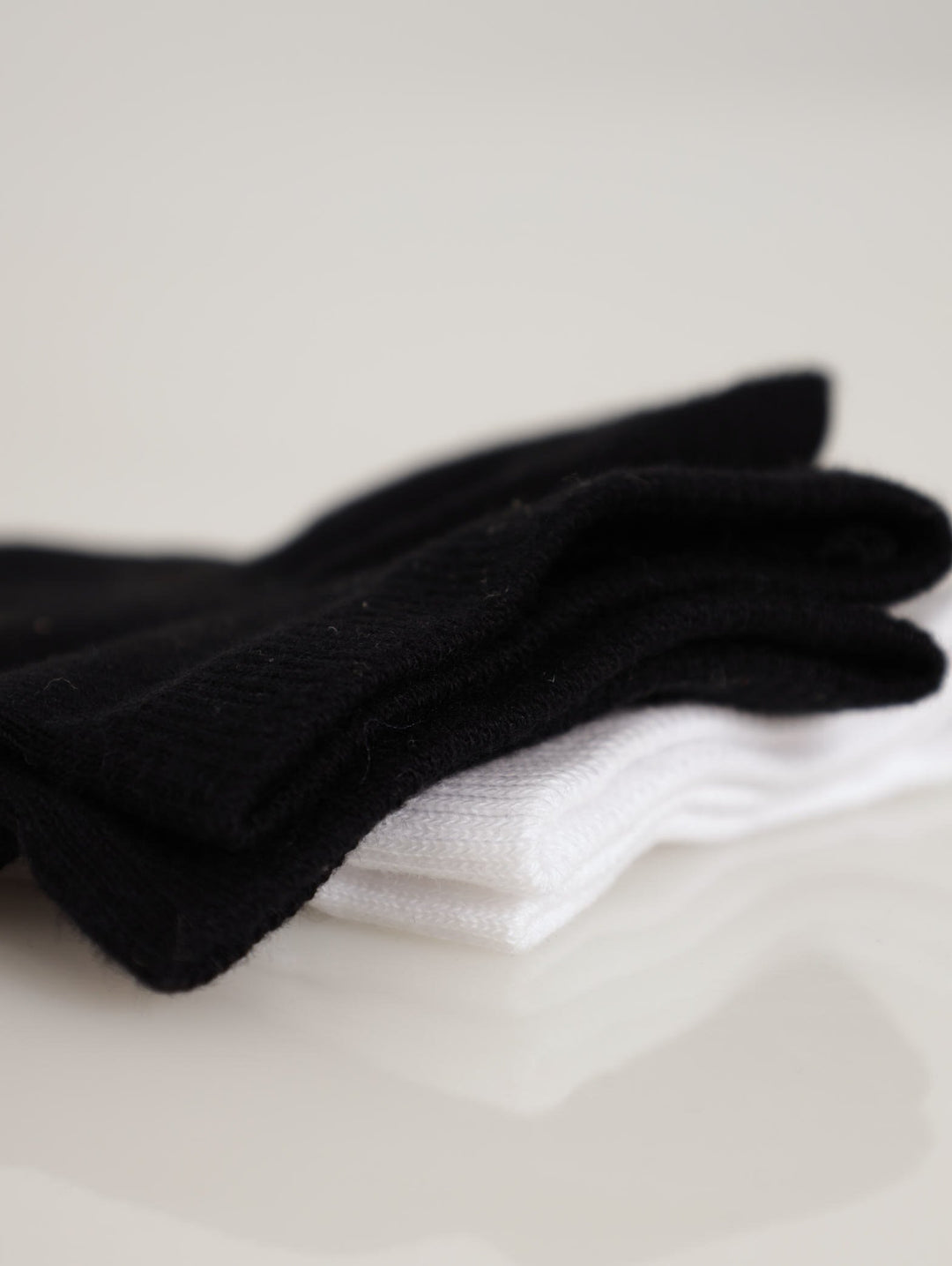 Men's 2 Pack Foot Protector Secret Sock - Black/White