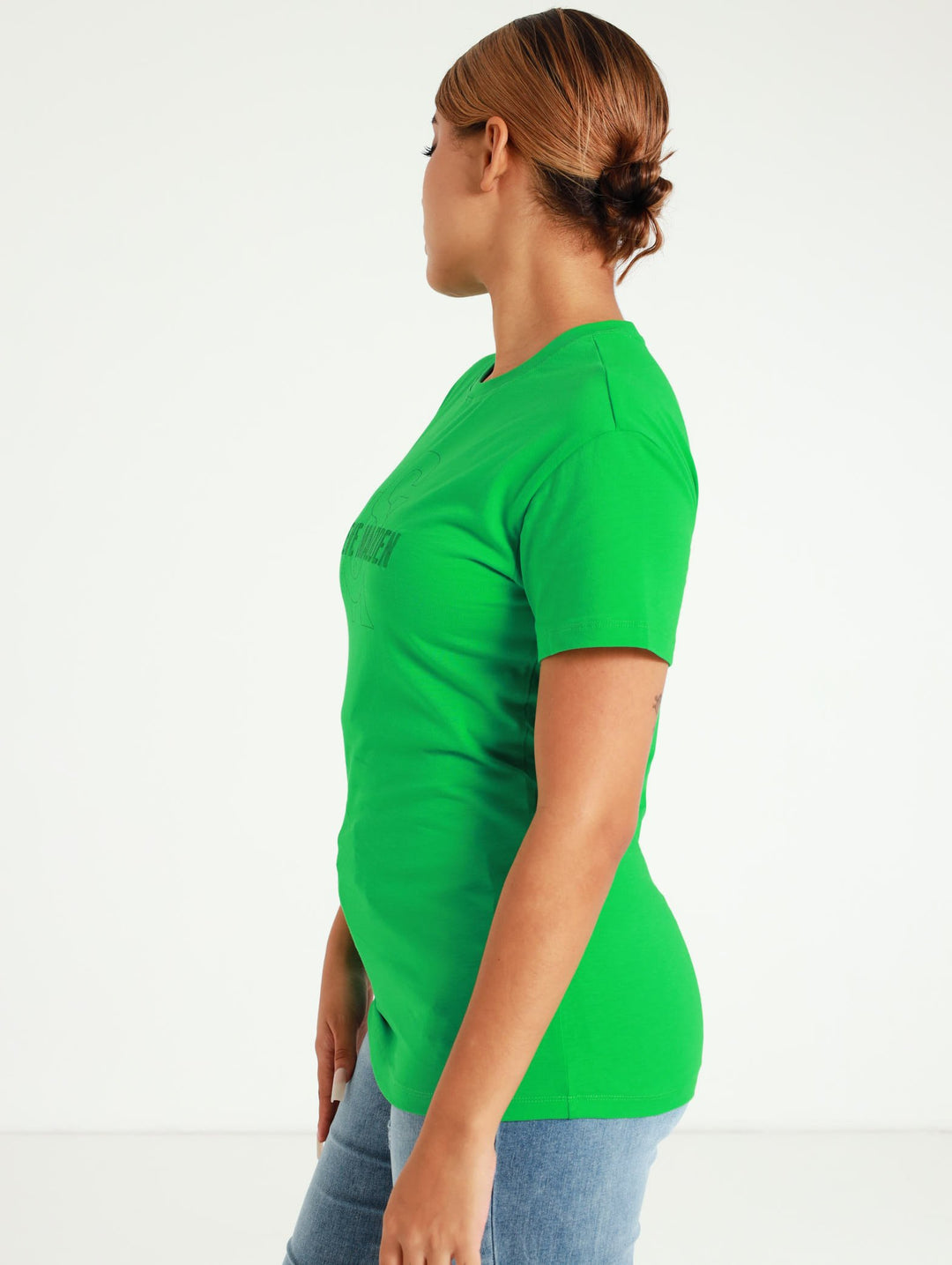 Laila Small Logo Tee - Green