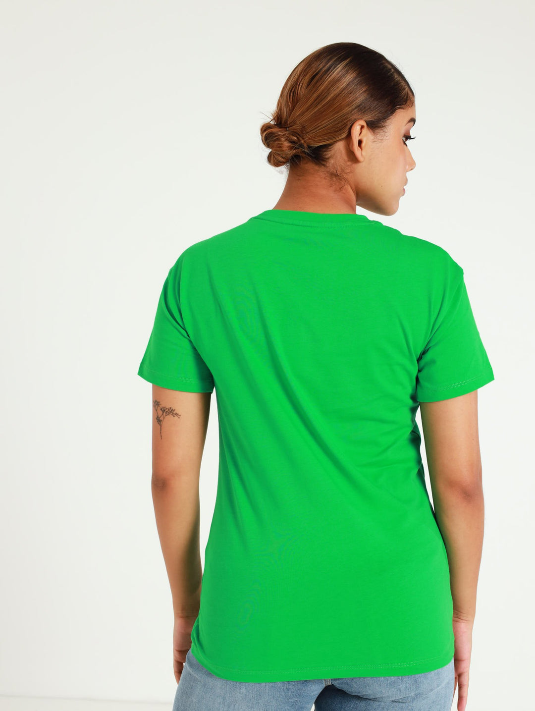 Laila Small Logo Tee - Green