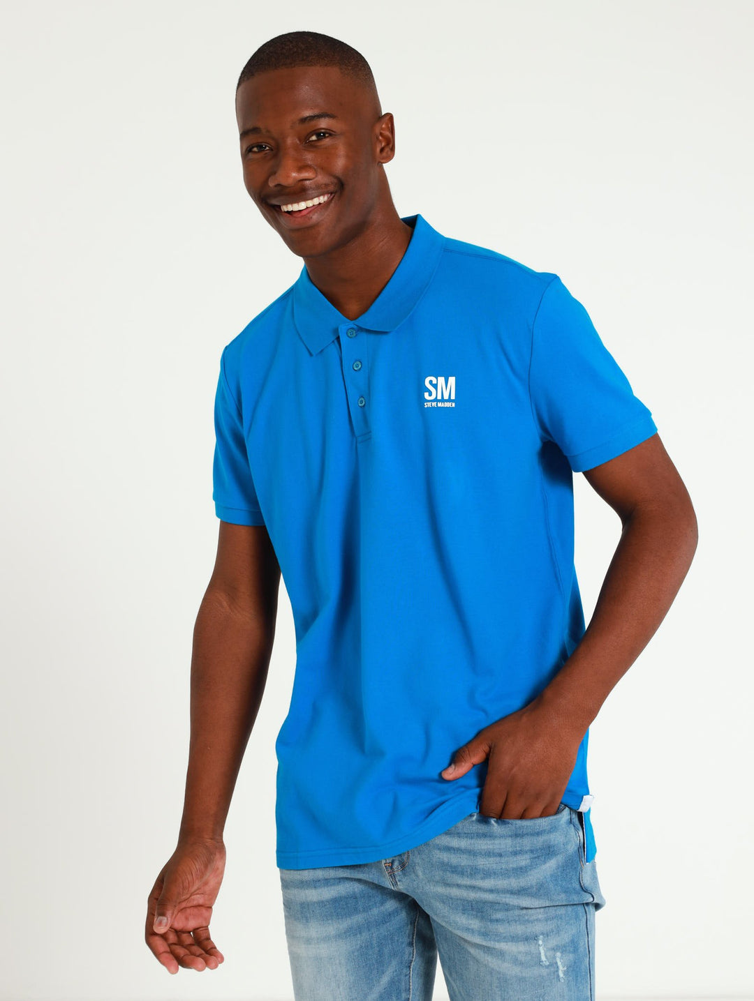 Felix Golfer Tee - Blue