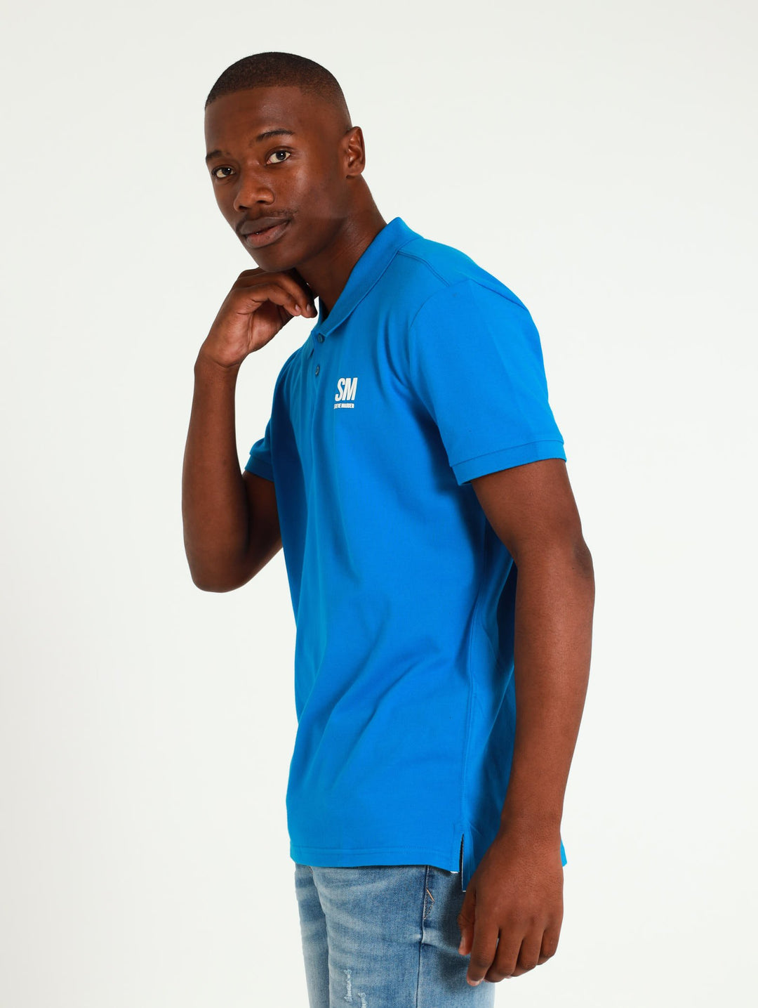 Felix Golfer Tee - Blue