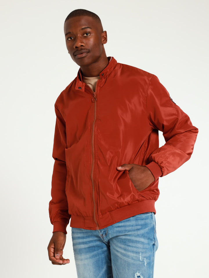 Bomber Jacket - Rust
