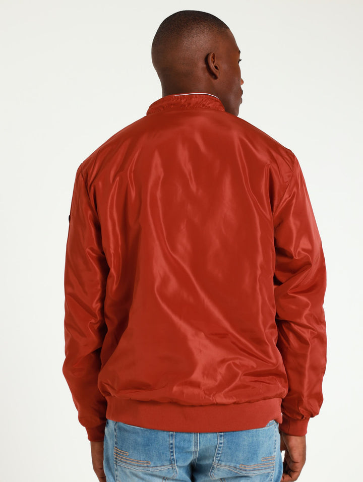 Bomber Jacket - Rust