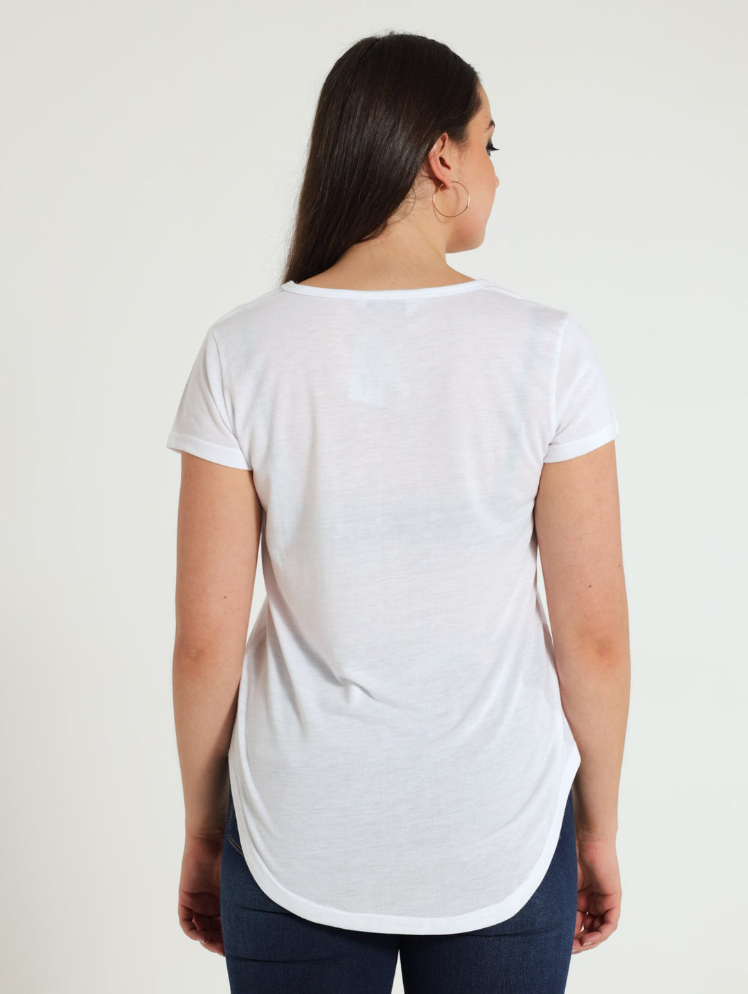Basic Pocket Tee - White
