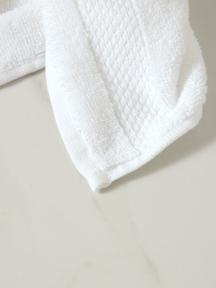 Zero-Twist Luxury Bath Towels - White