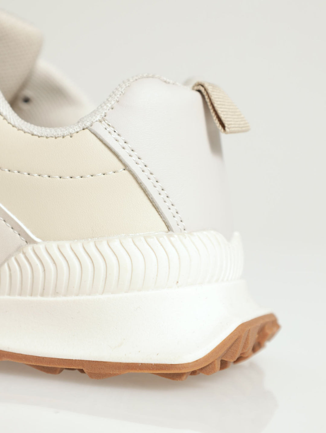Girls Retro Sneaker - Nude