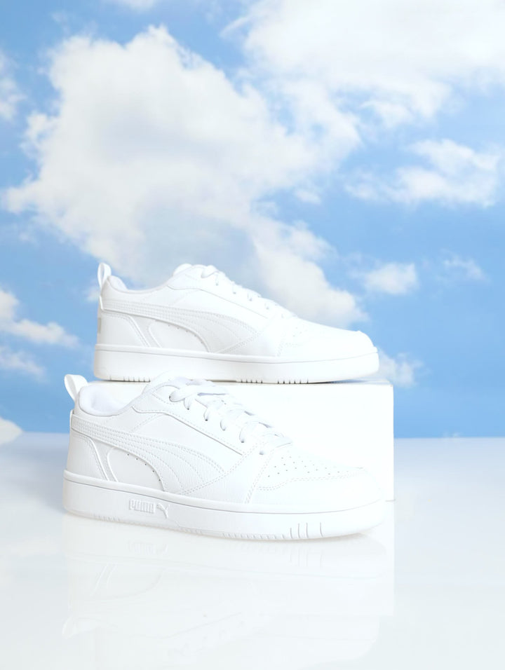 Rebound V6 Low Chunky Sneaker - White
