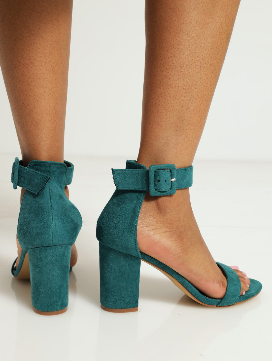 Jockey Block Heel Sandal - Green