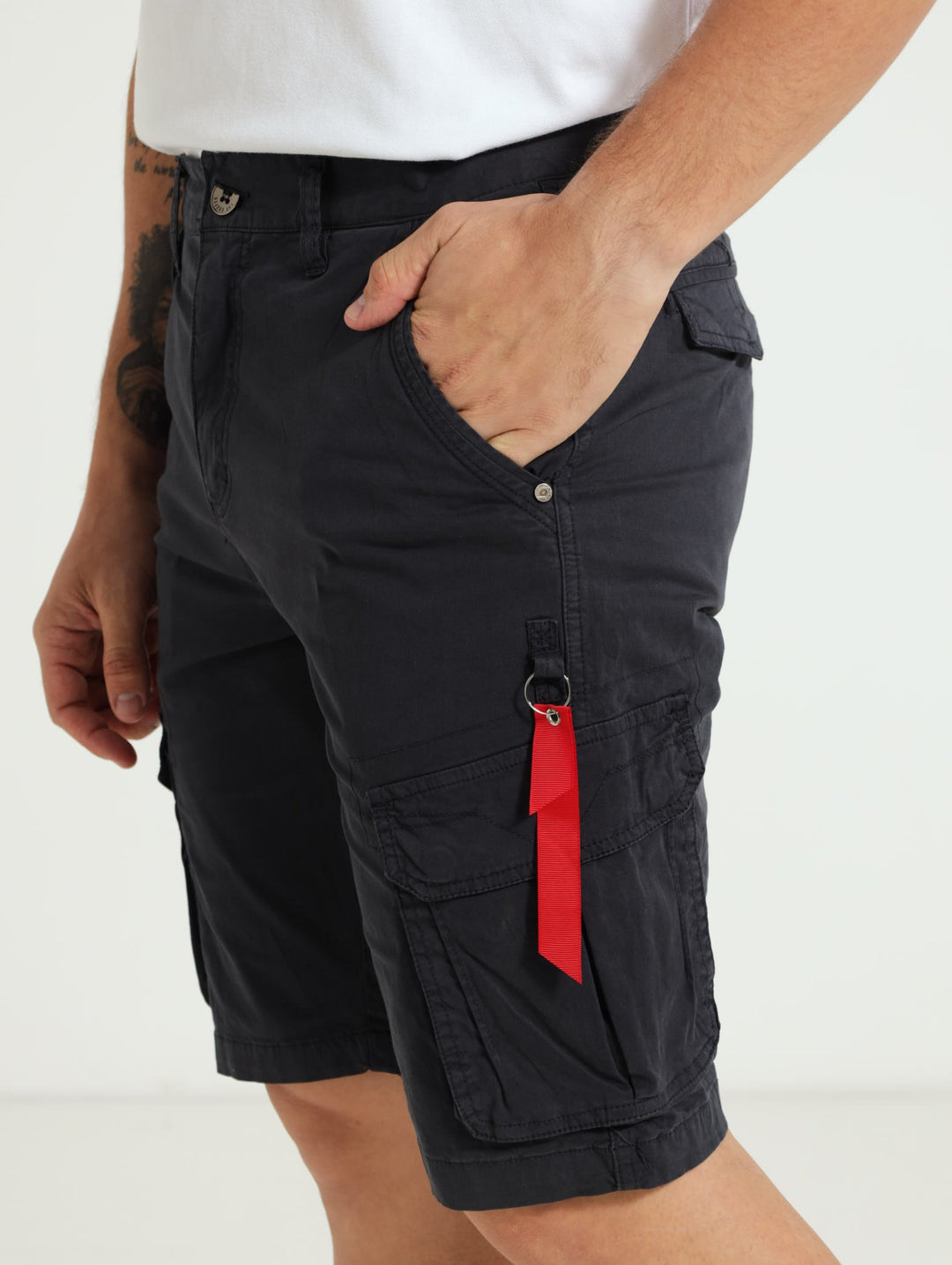 Cassian Cargo Shorts - Navy
